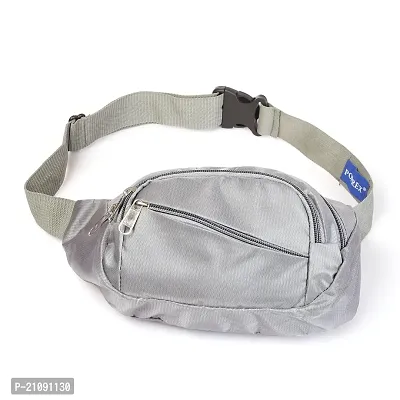 poprex Chest Bag for Men Women with Adjustable Strap, Waterproof Waist Bag utdoor Running Hiking Walking Travel Super Lightweight( grey)-thumb0