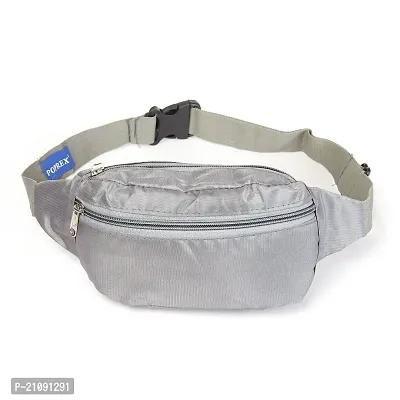 POPREX Chest Bag for Men Women with Adjustable Strap, Waterproof Waist Bag Fanny Pack for Outdoor Running Hiking Walking Travel Super Lightweight( black)