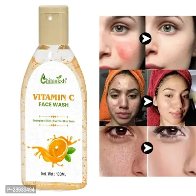 Chitaaksh Vitamin C Face Wash 100 ml-thumb0