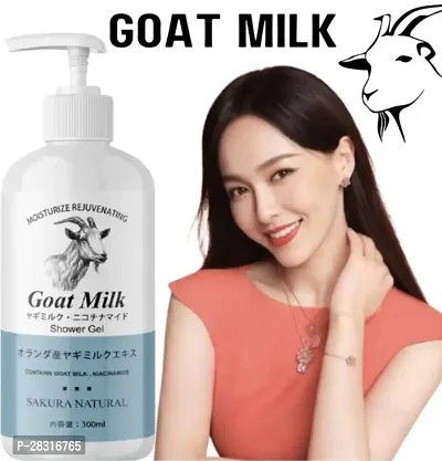 Korea Milk Whitening Shower Gel - 300 Ml-thumb0