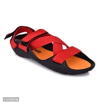 Buy Men Criss-Cross Strap Sandals with Velcro Fastening Online at Best  Prices in India - JioMart.