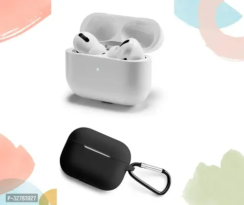 Modern Bluetooth Wireless Earbuds With Protective Cover-thumb0