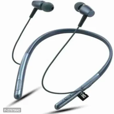 Modern Wireless Bluetooth Neckband Headphones with Mic-thumb3