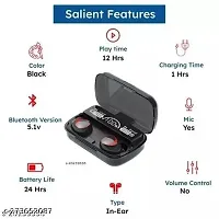 Modern Bluetooth Wireless Earbuds With Microphone-thumb2