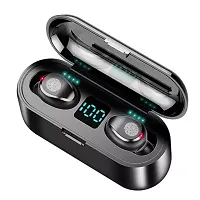 Modern Bluetooth Wireless Earbuds With Microphone-thumb1