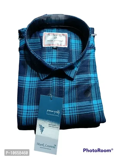 Classic Cotton Checked Casual Shirts for Men