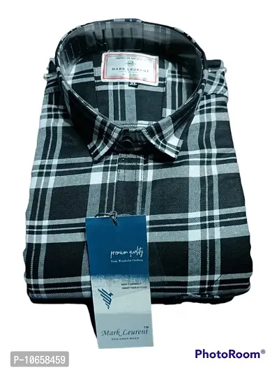 Classic Cotton Checked Casual Shirts for Men