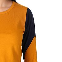 Stylish Yellow Cotton Solid Crop Top For Women-thumb4