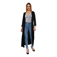 Women Longline Full Sleeve  Shrug-thumb2