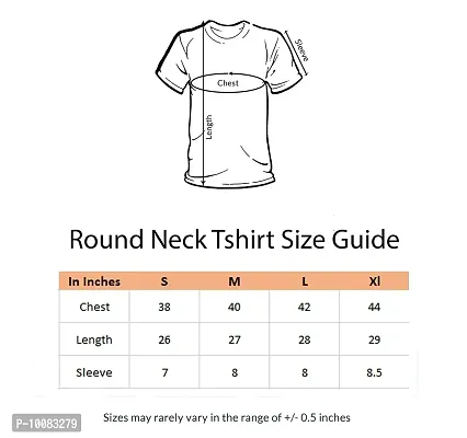 Regular fit round neck t shirt-thumb4