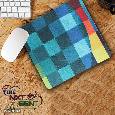 THE NXT GEN Self Designed Printed Laptop Computer Rubber Mouse Pad Multicoloured-thumb4