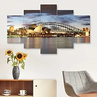 Set of Five Framed Wall Painting for Home Decoration-thumb3