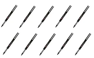 Rorito Maxtron BLACK Ink Writing 0.5mm Gel Pens Pack of 10 pc-thumb1
