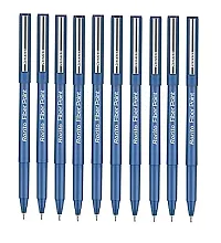 Rorito Fiberpoint  Fiber Point Fiber Tip Gel Pen 10 Blue 10 Black 10 Red 10 Green Pack of 40 Pens-thumb2
