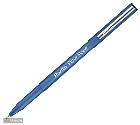 Rorito Fiberpoint Blue Gel Pen Pack of 40 pens-thumb2