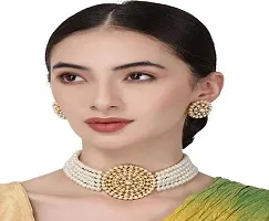 Stylish White Metal Jewellery Sets For Women-thumb1