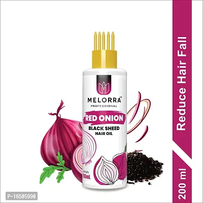 Melorra Professional Onion Hair Oil for Hair Growth and Hair Fall Control Hair Oil  (200 ml)