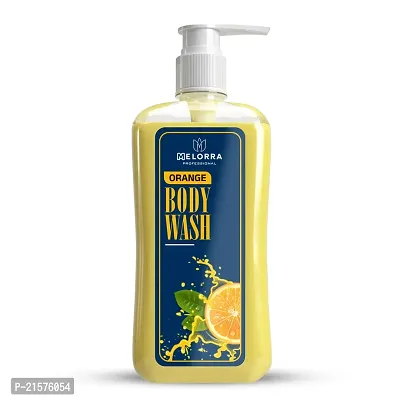 Melorra Orange Essential Oil  Lemongrass Aroma Morning Tonic, Brightening Body Wash   1000ml