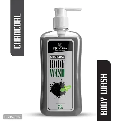 Melorra  Activated Charcoal Body Wash 1000ml