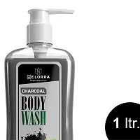 Melorra  Activated Charcoal Body Wash 1000ml-thumb1