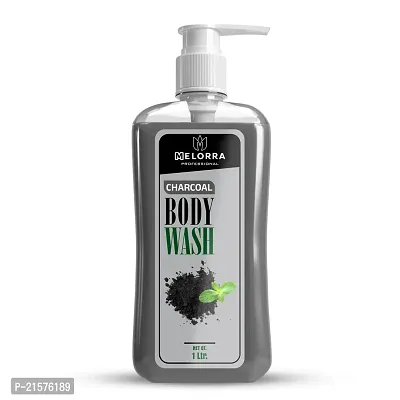 Melorra  Activated Charcoal Body Wash 1000ml-thumb4