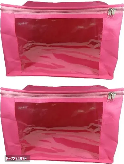 Pack Of 2 Multipurpose Saree / Garment Cover  