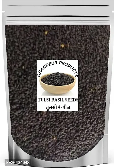 GRANDEUR PRODUCTS Organic Tulsi Basil Seeds 50 Gram