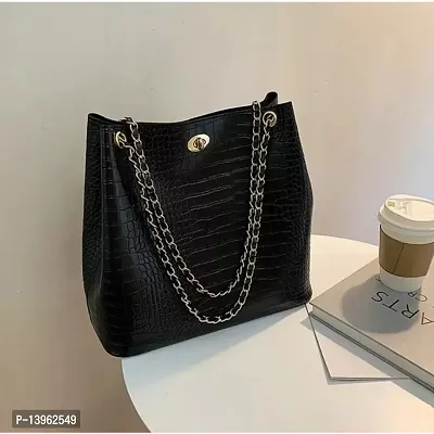 Trending and Latest Croco Potli Handbags for Womens and Girls-thumb0