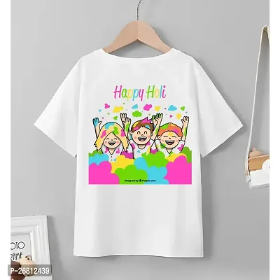 Holi Printed t tshirts boy and girls-thumb0