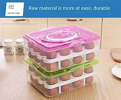 Double Layer All in One Egg Storage Box-thumb4