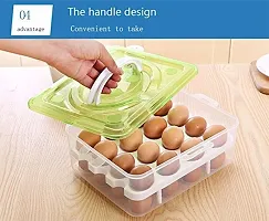 Double Layer All in One Egg Storage Box-thumb2