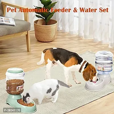 CARTIVA  Automatic Pet Or Food Water Dispenser for Dog Cat Self-Dispensing Feeding for Small Pets Bowl Dispenser (Pet Water Bottle)-thumb3