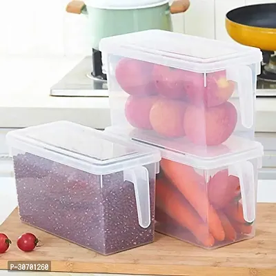 Plastic Storage Container for Kitchen Pack Of 3-thumb0