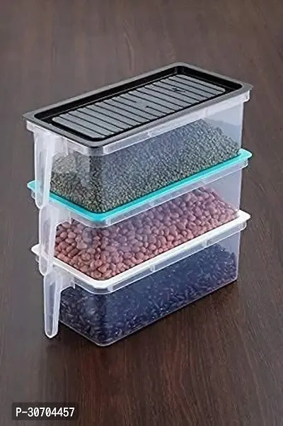 Plastic Storage Container for Kitchen Pack Of 3