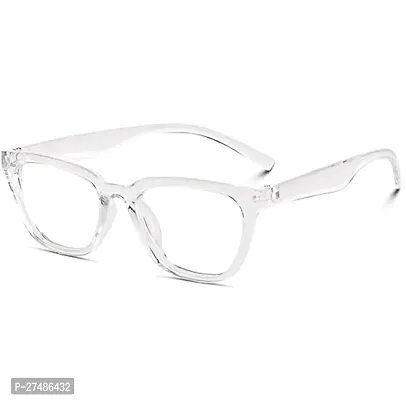 Stylish White Plastic Cat Eyes Sunglasses For Men-thumb0