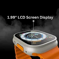 Modern T 500 Bluetooth Smart Watch With Wireless Charger-thumb1