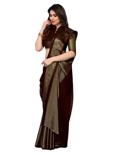 New Chiffon Saree With Blouse