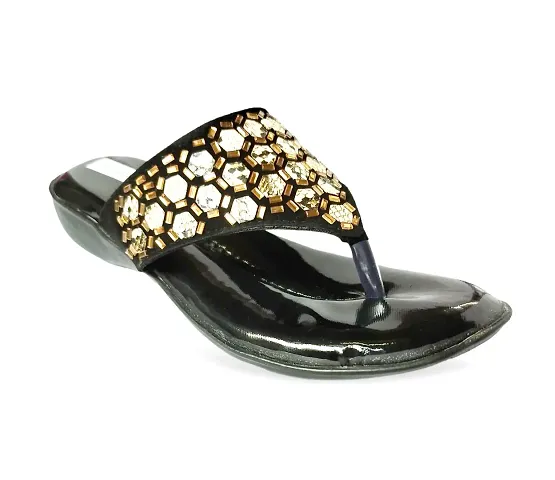 Latest Beautiful Faux Leather One Toe Flats for Women