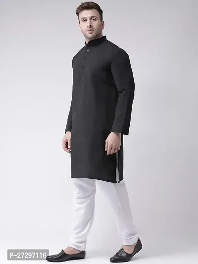 Latest Classic Cotton Kurta and Bottom Set for Men-thumb2