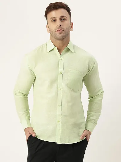 Stylish Solid Cotton Casual Shirts