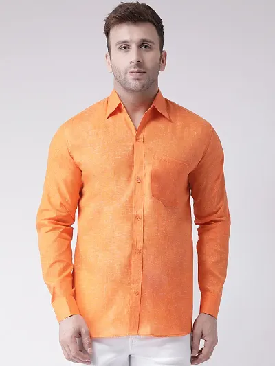 Trendy Linen Solid Shirts