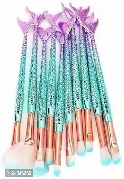 Ull Styel Fish 10 Pc Mermaid Fish Tail Brush Pack Of 10