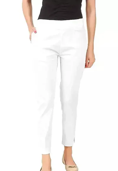 Solid Trousers For Women