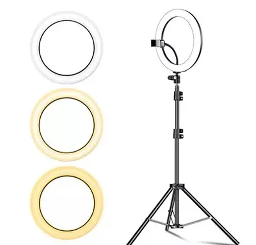 Modern 10 Inches LED Ring Light for Camera and Video Shooting
