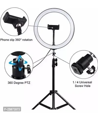 Modern 10 Inches LED Ring Light for Camera and Video Shooting-thumb0