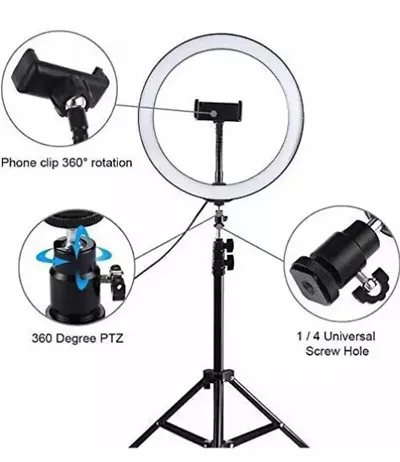 Modern 10 Inches LED Ring Light for Camera and Video Shooting