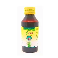 Ayurvedic  T-COUP panak syrup 100ml (pack of 3) for cold cough-thumb2