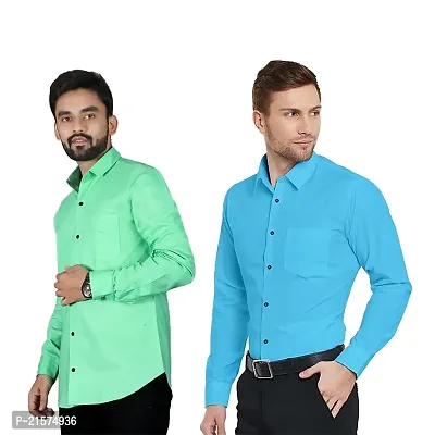 Trendy Wear Beach Style Shirts for Men Combo of 2