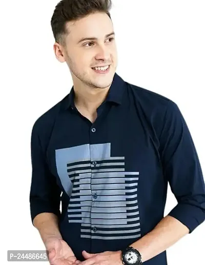FREKMAN Casual Shirt for Men|| Shirt for Men|| Men 3D Stylish Shirt || Men Printed Shirt-thumb0