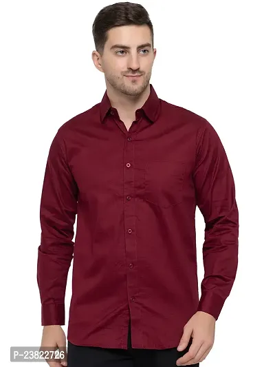 Fancy Cotton Shirts For Men-thumb0